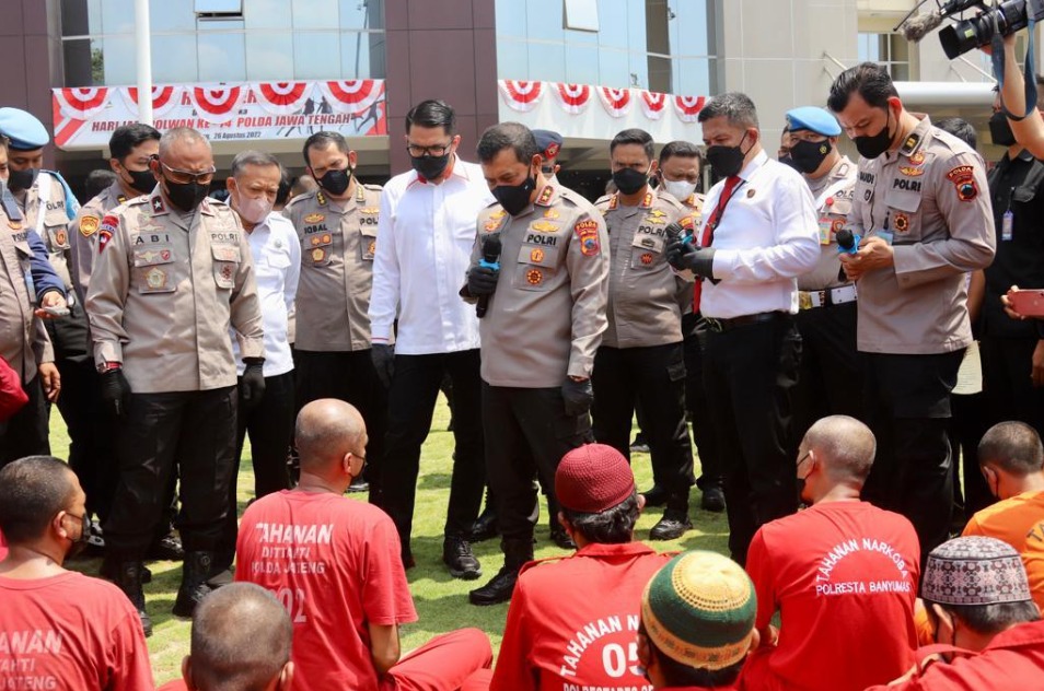 1 648 orang ditangkap polda jateng ungkap peredaran narkoba jaringan luar 49313