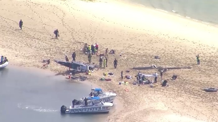 2 helikopter tabrakan di australia 4 orang tewas 52979
