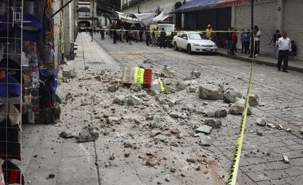 2 orang tewas dan 150 bangunan rusak akibat gempa di meksiko 49928