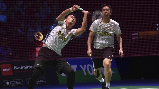 ahsan hendra menang atas wakil thailland di indonesia open 2023 59592
