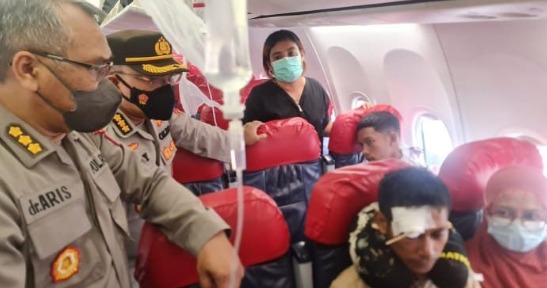 alami luka panah saat melerai bentrok antar warga kapolda maluku berangkatkan bripda ilham akbar ke rs polri kramat jati untuk dilakukan operasi 48344 1