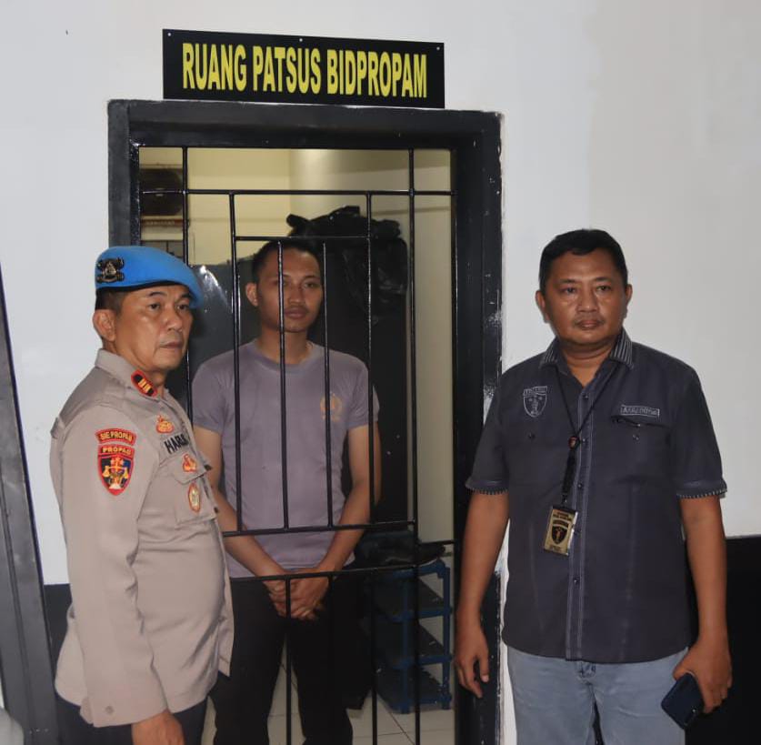 aniaya pacar oknum polisi ditempatkan di sel khusus 52278