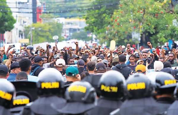 antisipasi demo pendukung lukas enembe polri siapkan 1 800 personel pengamanan di papua 50060