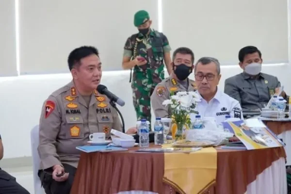 apresiasi gubernur kepada polda riau dalam mengamankan peradaran 19 kg sabu 48606