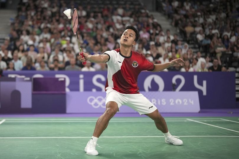 badminton olimpiade 2024 ginting menang mudah melawan wakil amerika 76981