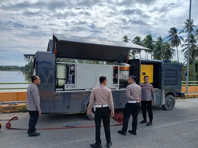 bantu korban galodo di agam polisi dirikan dapur lapangan 73914