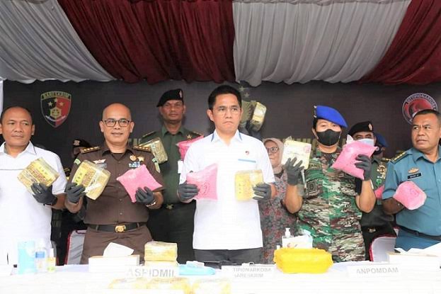 bareskrim polri musnahkan 75 kg sabu dan 40 ribu ekstasi 52468