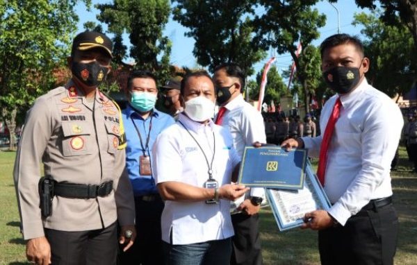 berhasil ungkap kasus pencurian dengan pemberatan di brilink pt bri anugerahi polres pemalang penghargaan 48885