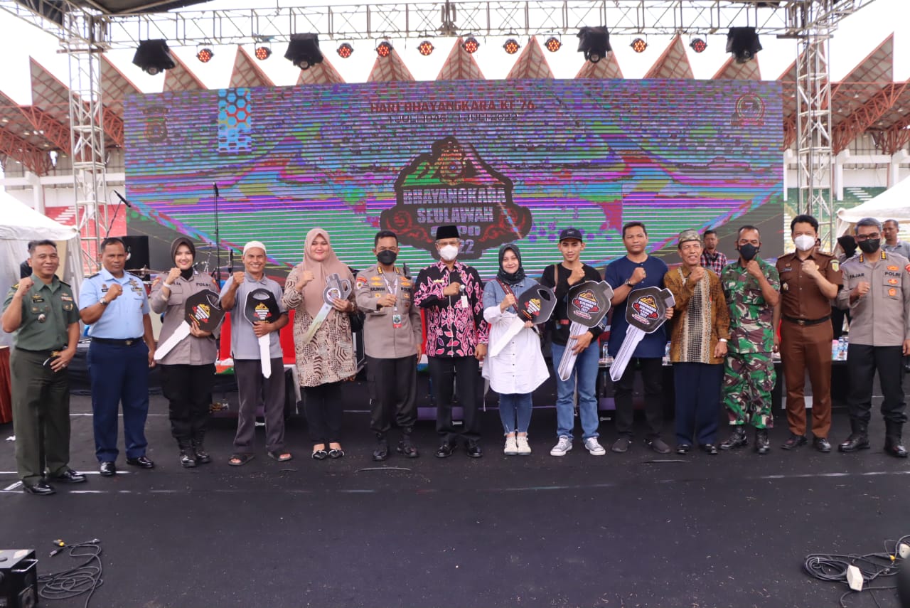 bhayangkara seulawah expo ditutup 88 persen pengunjung merasa sangat puas 48434