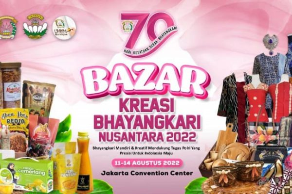 bhayangkari gelar bazar kreasi nusantara untuk dongkrak bisnis umkm 48795