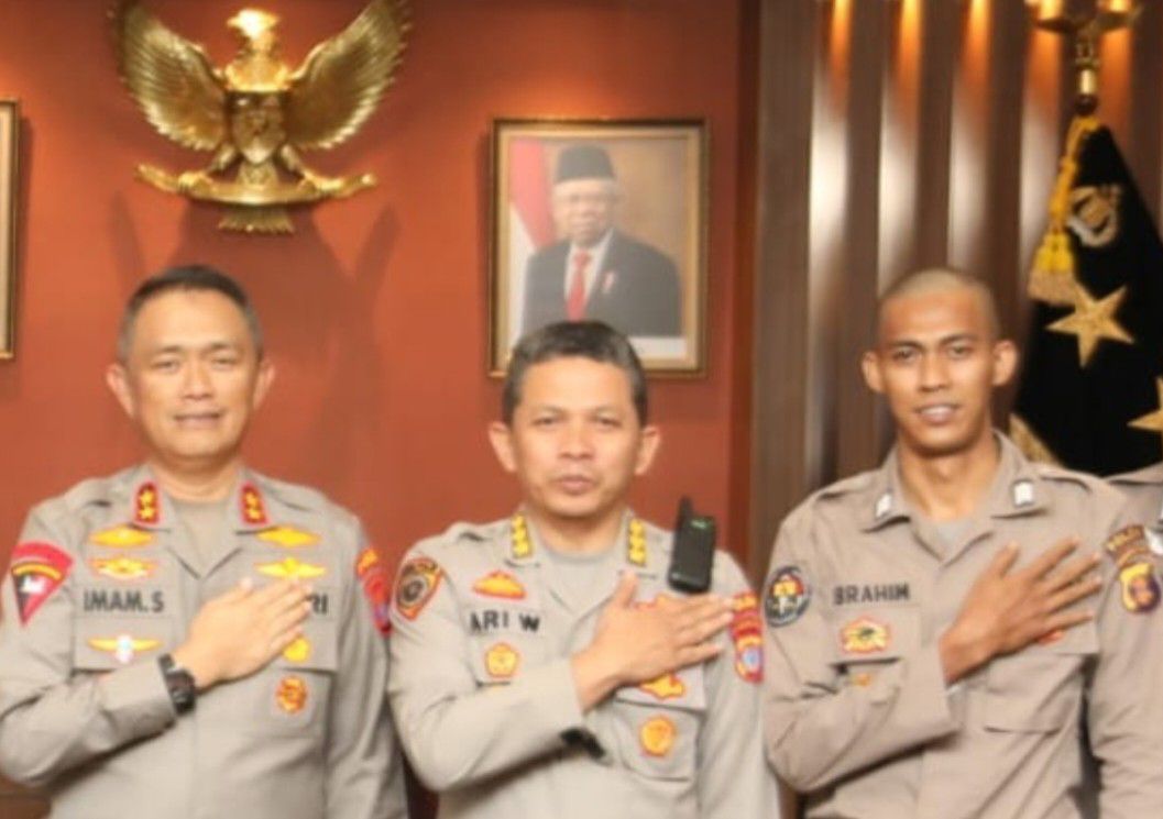 buah loyalitas dan dedikasi bripka ibrahim lolos sekolah inspektur polisi 55438