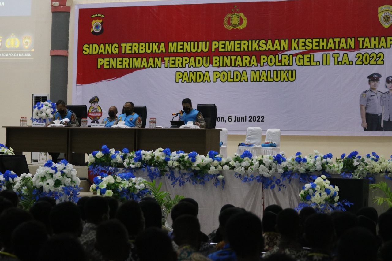 calon bintara polda maluku siap menuju rikkes tahap dua 47368