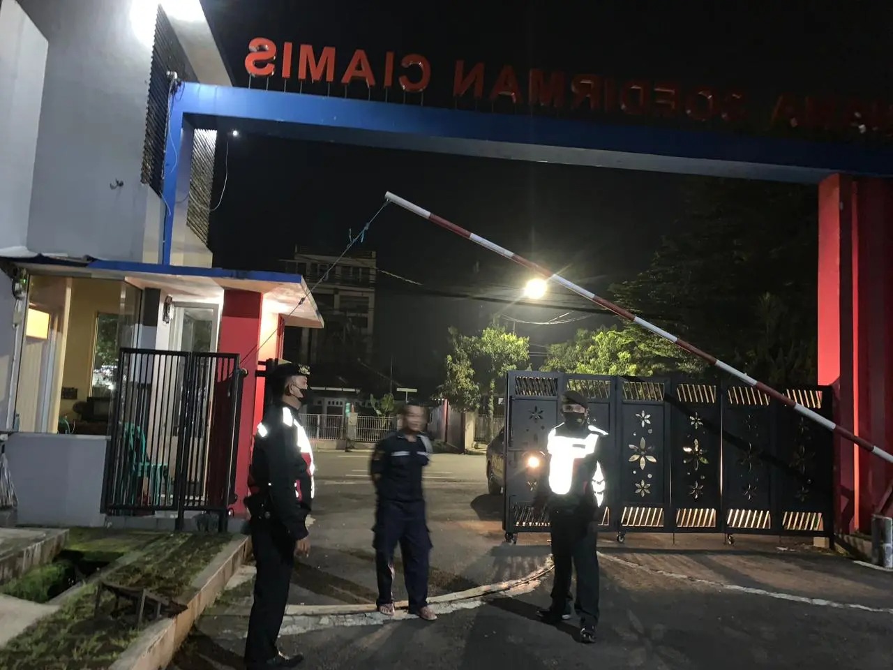 cegah aksi kejahatan samapta polres ciamis tingkatkan patroli malam 53346