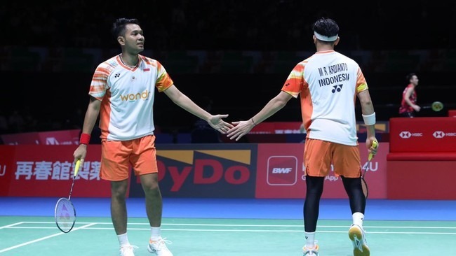 china open ganda putra indonesia kalahkan pasangan korea selatan 79021