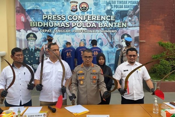 dalam 10 hari polda banten bekuk 23 berandal jalanan yang meresahkan warga 50943