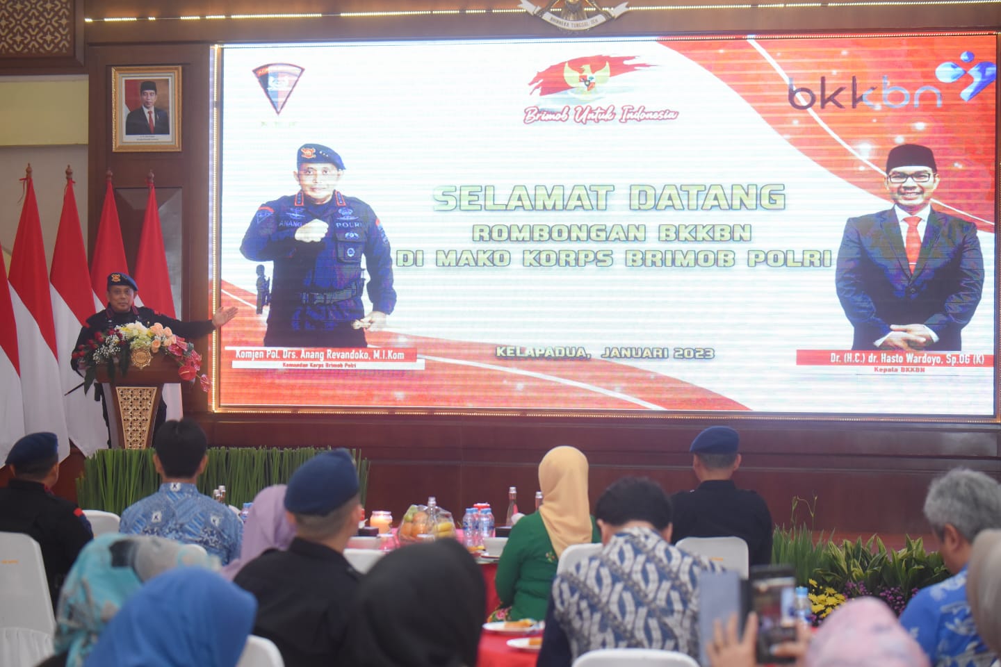 dankorbrimob bersinergi dengan kemenkes dan bkkbn atasi stunting 53842