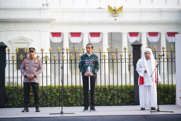 di acara kirab merah putih kapolri gelorakan semangat persatuan kesatuan bangsa 49270