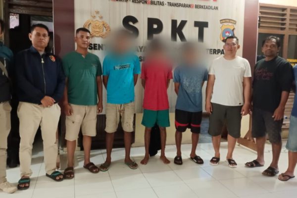 diduga miliki ganja kering tiga nelayan berhasil diringkus polsek sungai beremas di air bangis 49610