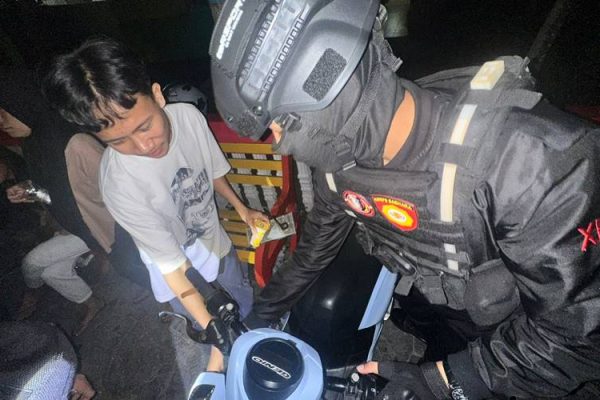 dit samapta polda gorontalo razia lokasi rawan balap liar dan tempat prostitusi 71686
