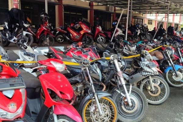 ditlantas polda bengkulu sita 2 000 kendaraan akibat knalpot brong 72844
