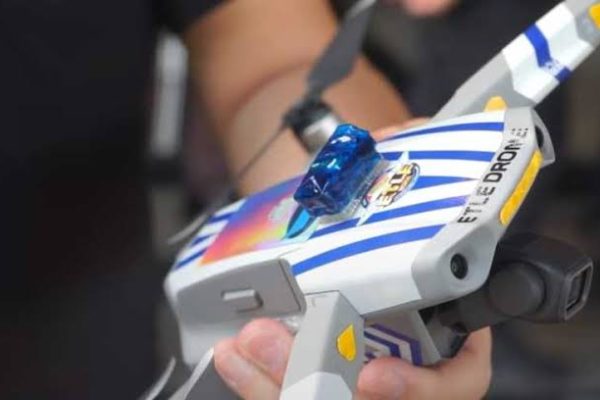 ditlantas polda jateng mulai uji coba pesawat drone etle 50967