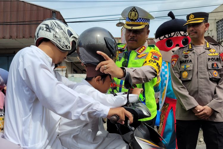 ditlantas polda jateng persiapkan jalur mudik lebaran 2023 55043