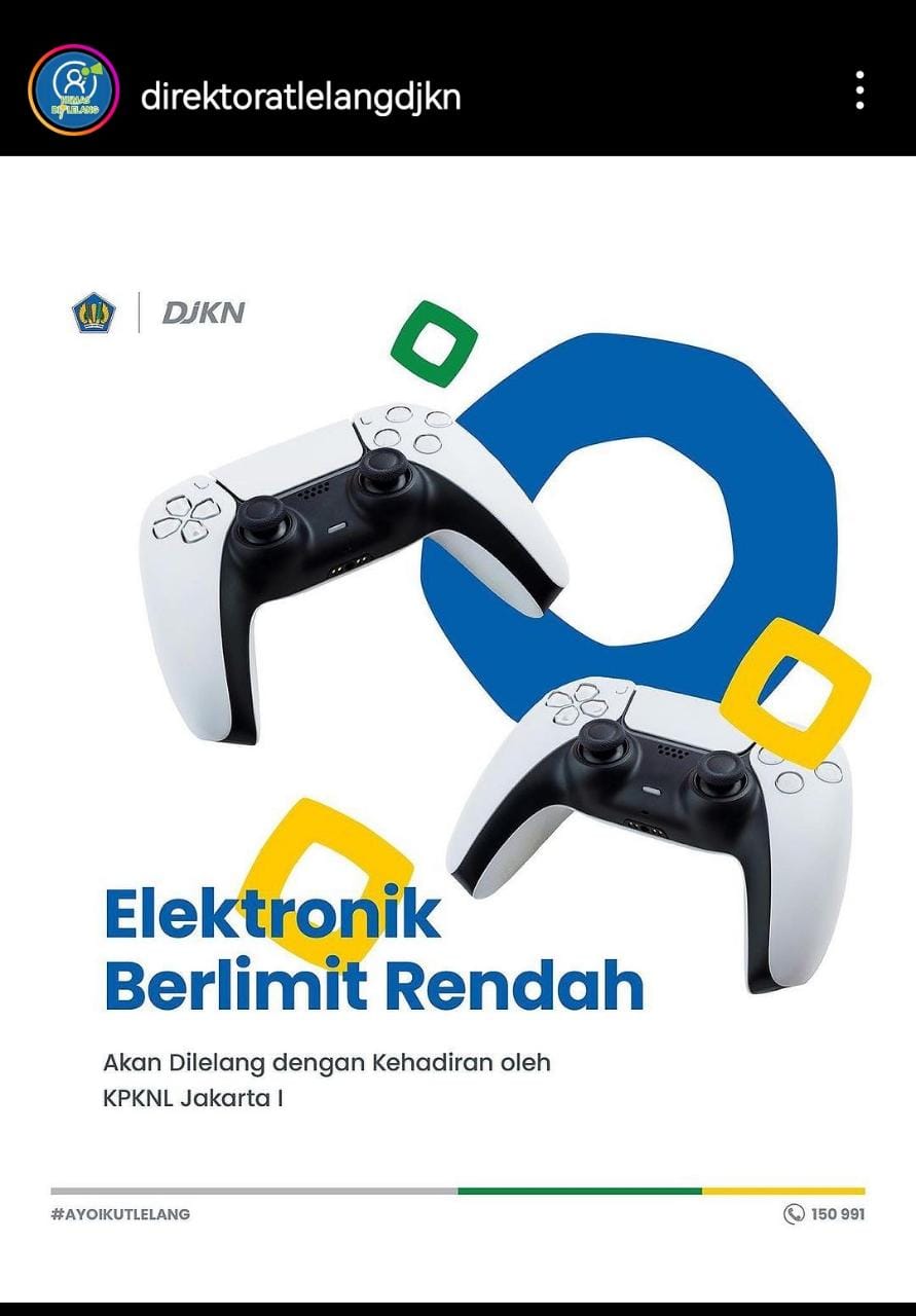 djkn kembali gelar lelang bisa dapat ps 5 seharga 1 juta 64710