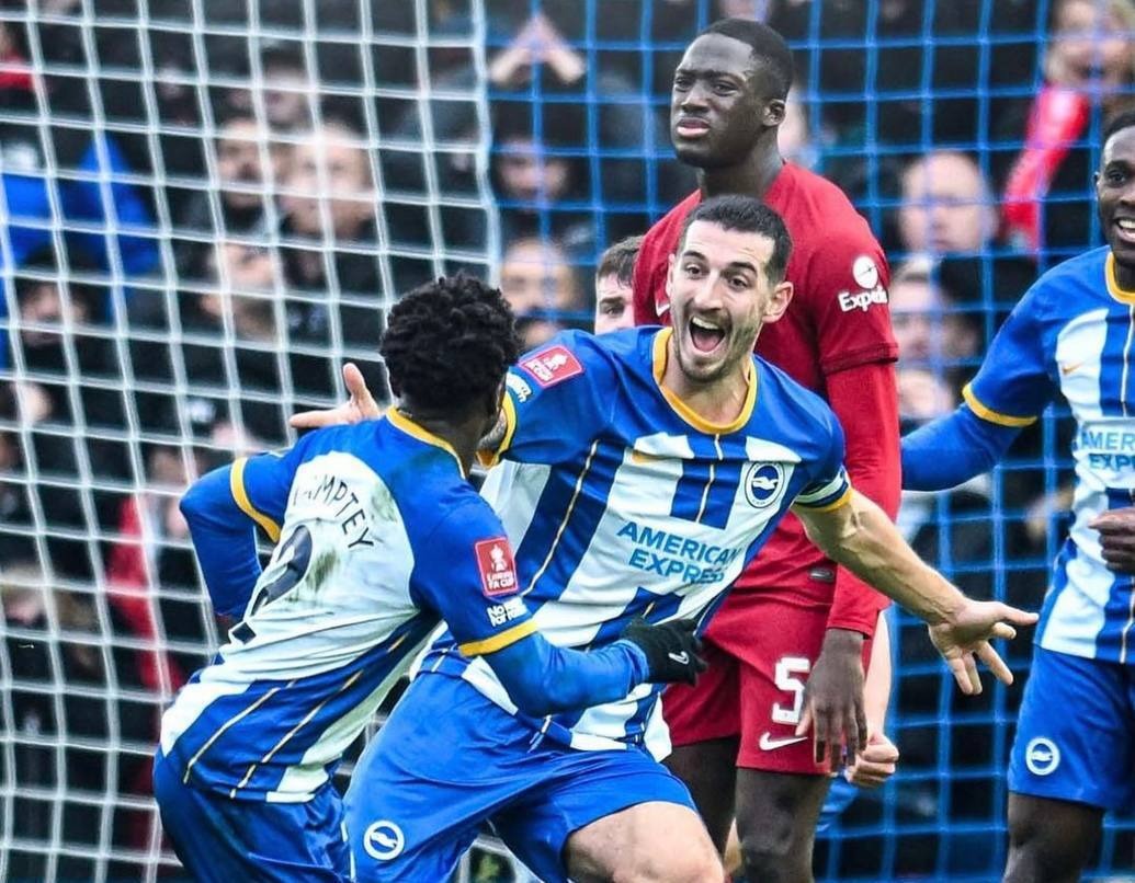 dramatis brighton singkirkan liverpool dari piala fa 2023 dengan skor 2 1 53891