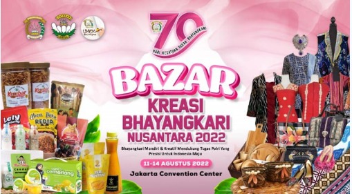 dukung umkm bhayangkari adakan bazar kreasi bhayangkari nusantara 2022 48804