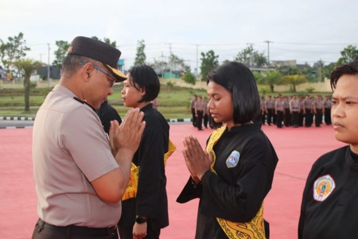 empat personel polda kaltara ikuti kejuaraan pencak silat kapolri cup di jakarta 55195