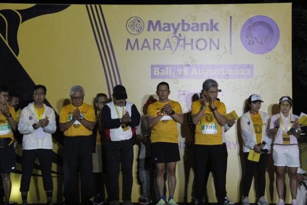 event olahraga internasional kapolda bali hadiri maybank marathon 2022 49280
