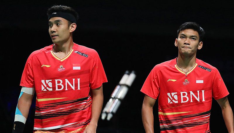 ganda putra indonesia bagas fikri harus puas jadi runner up di denmark open 65174