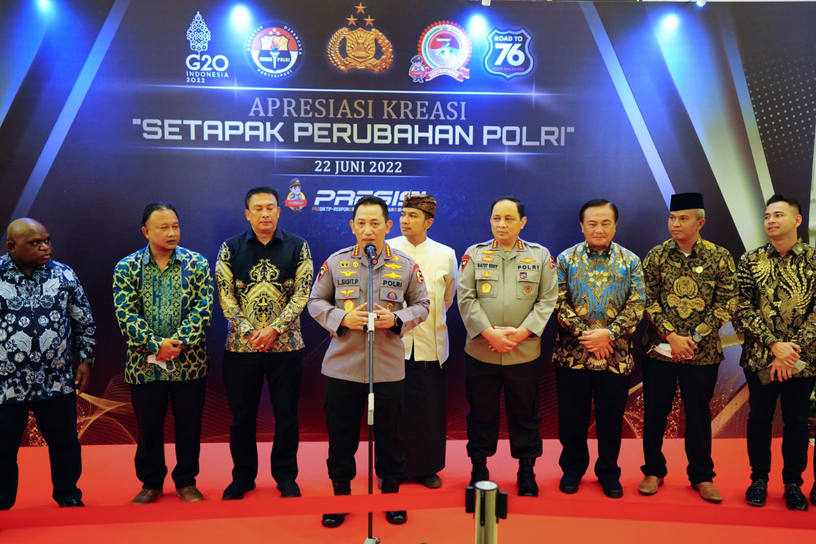 gelar apresiasi setapak perubahan polri kapolri bentuk dukungan masyarakat agar polri lebih baik lagi 47753