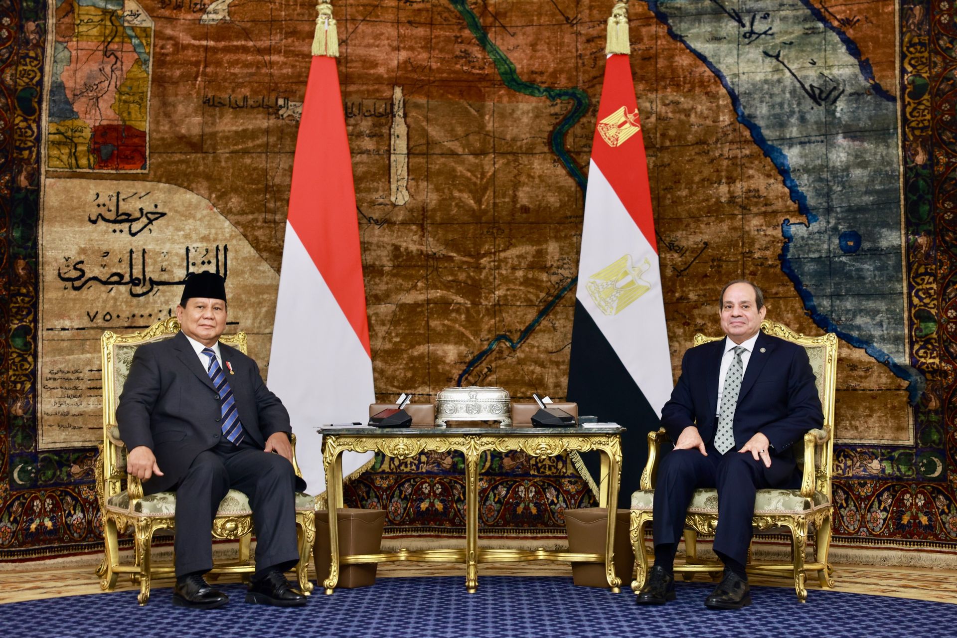 gelar pertemuan dengan mesir presiden prabowo tingkatkan kerja sama perdagangan hingga pendidikan 82087