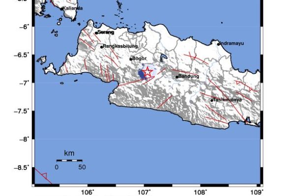 gempa susulan berkekuatan 33 magnitudo guncang cianjur 51887