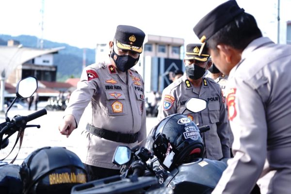 hadapi pemilu 2024 wakapolda sulbar cek kesiapan personel dan perlengkapan 50851