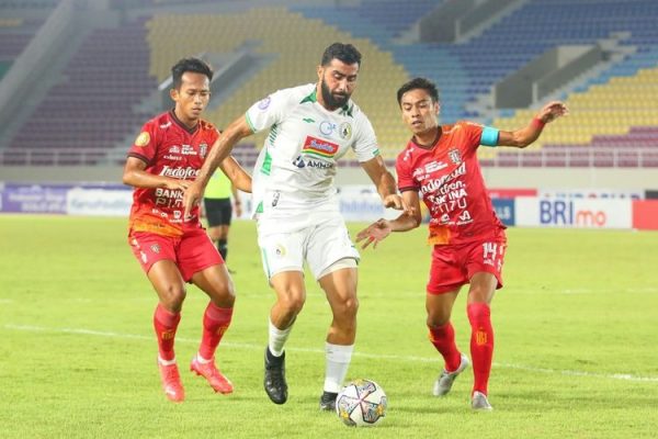hasil pertandingan bali united melawan pss sleman skor 1 2 52591
