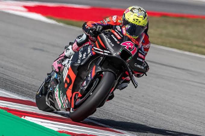 hasil race motogp catalunya 2023 pembalap tim aprilia racing aleix espargaro berhasil juara 63106