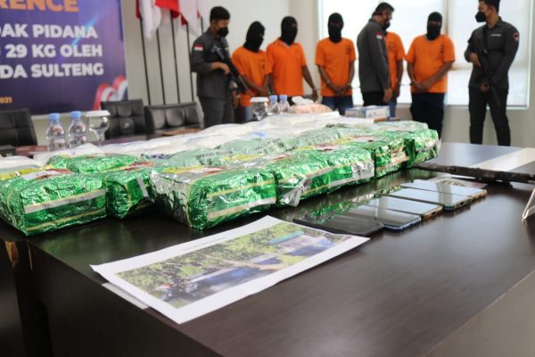 hingga oktober polda sulteng ungkap 460 kasus narkoba dan 590 tersangka 50739