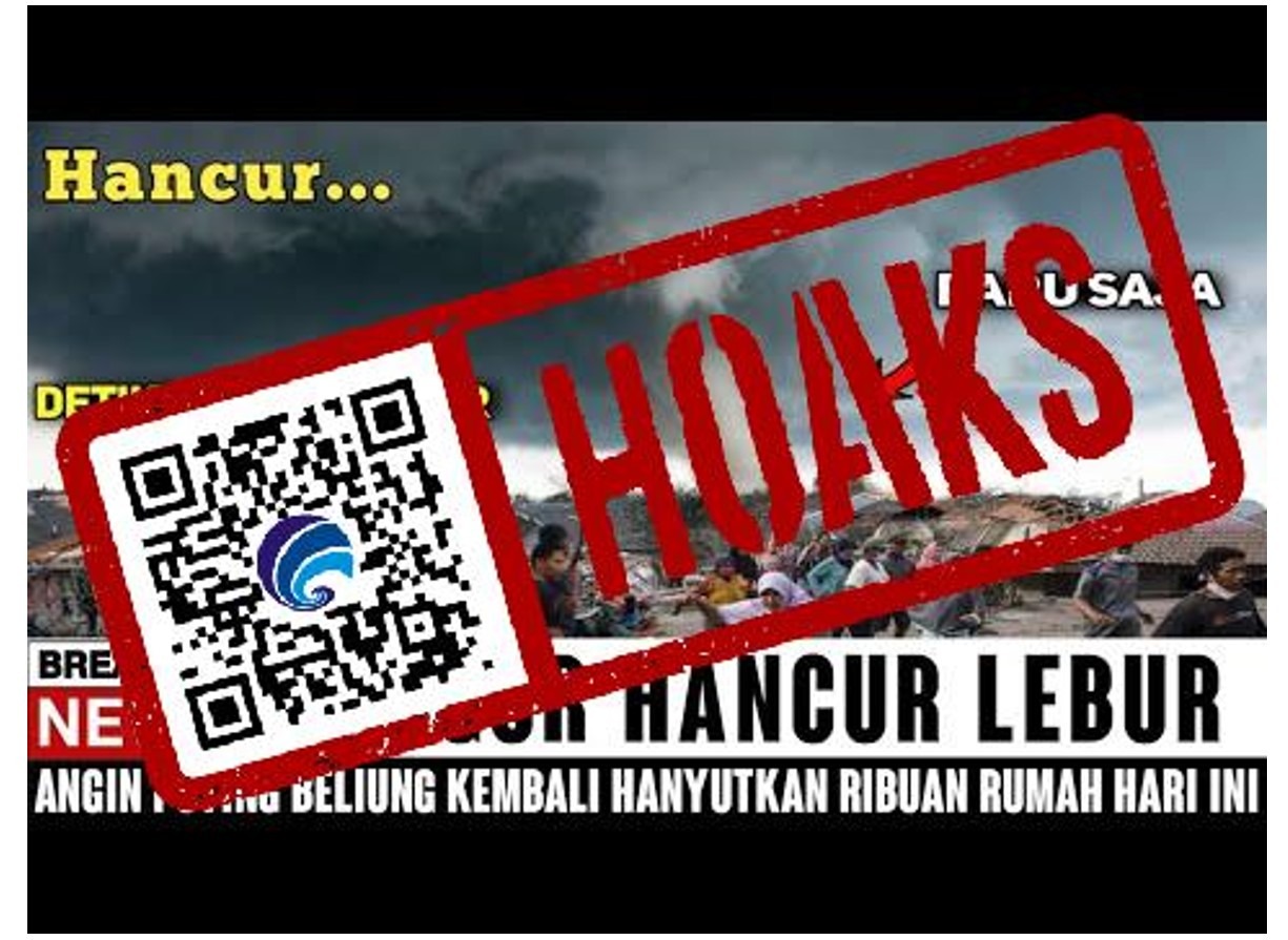 hoaks ribuan rumah di kota bogor ambruk akibat angin badai tornado 73484