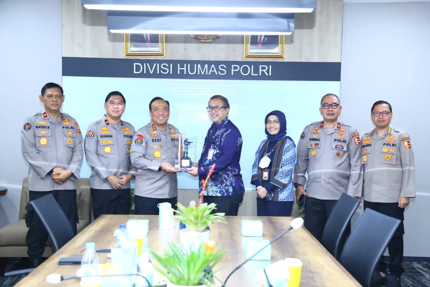 humas polri terima kunjungan kpk 55452
