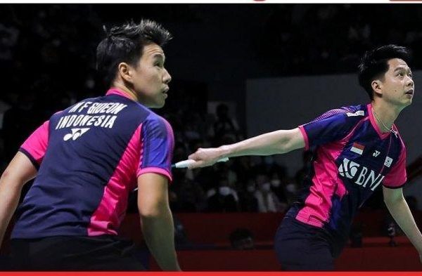 indonesia masters 2022 ganda campuran kevin marcus lolos ke babak 16 besar 47395