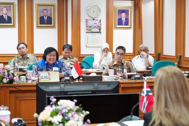 indonesia norwegia gelar pertemuan bahas pengurangan emisi 55607