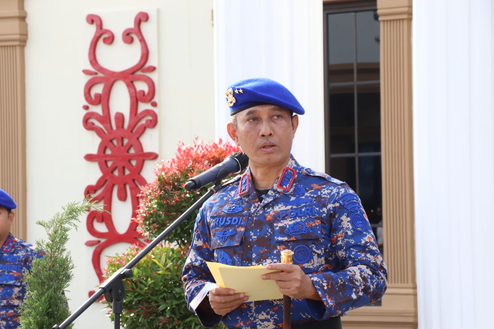 ini pesan kapolda jambi saat pimpin upacara hut ke 72 polairud 52131