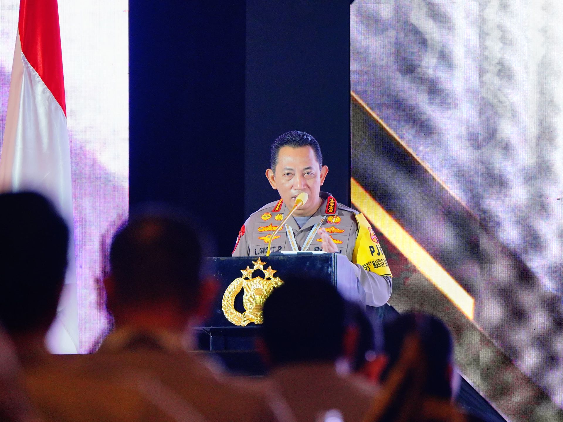 instruksi kapolri di apel kasatwil amankan seluruh tahapan pemilu dan program pembangunan nasional 65605