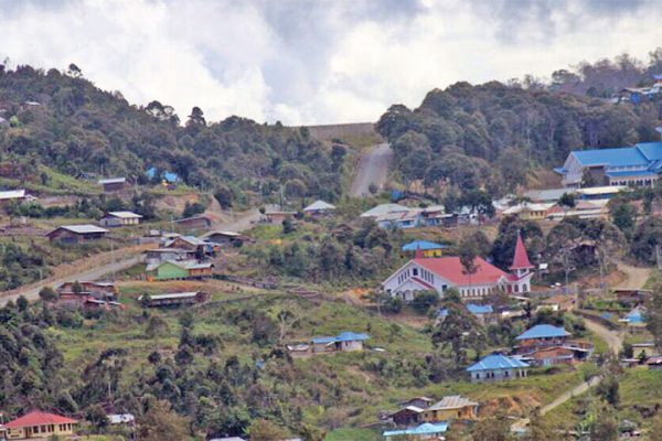 intan jaya papua is conducive the government and residents continue the development 38672
