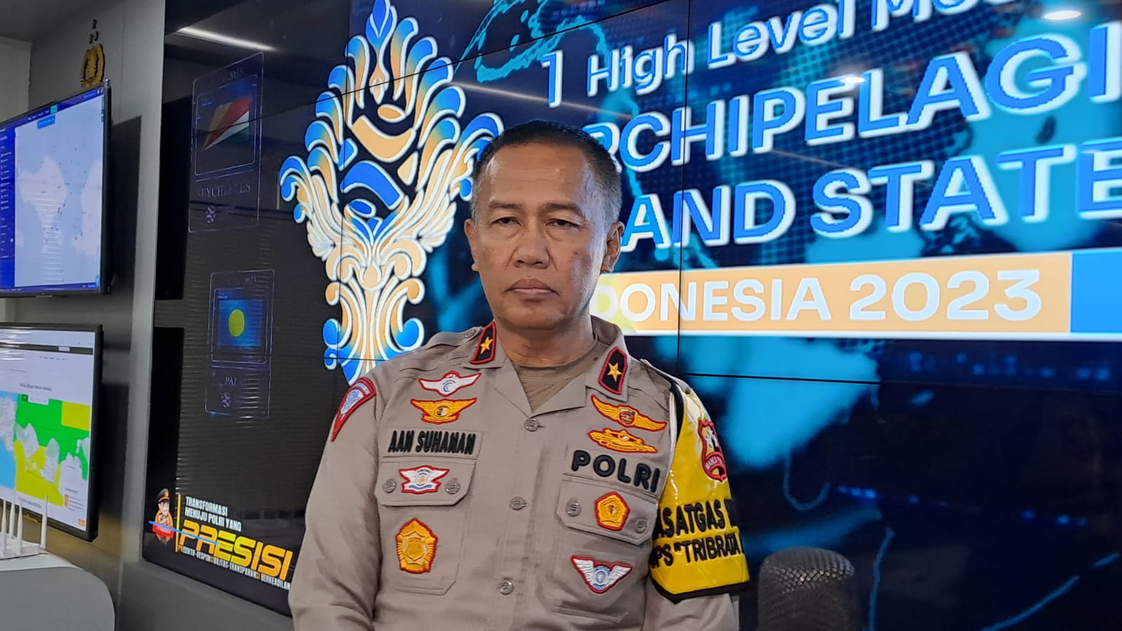 jelang ktt ais dan kedatangan tamu negara korlantas polri sebut situasi aman dan kondusif 64561