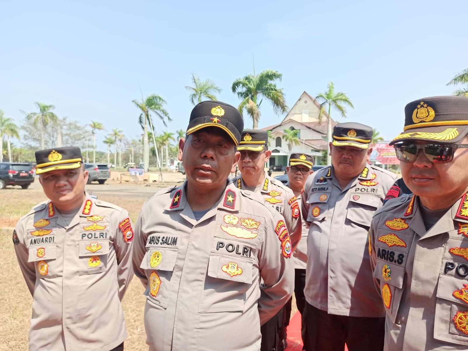 jelang pemilu 2024 polda bengkulu gelar simulasi sistem pengamanan kota 64043
