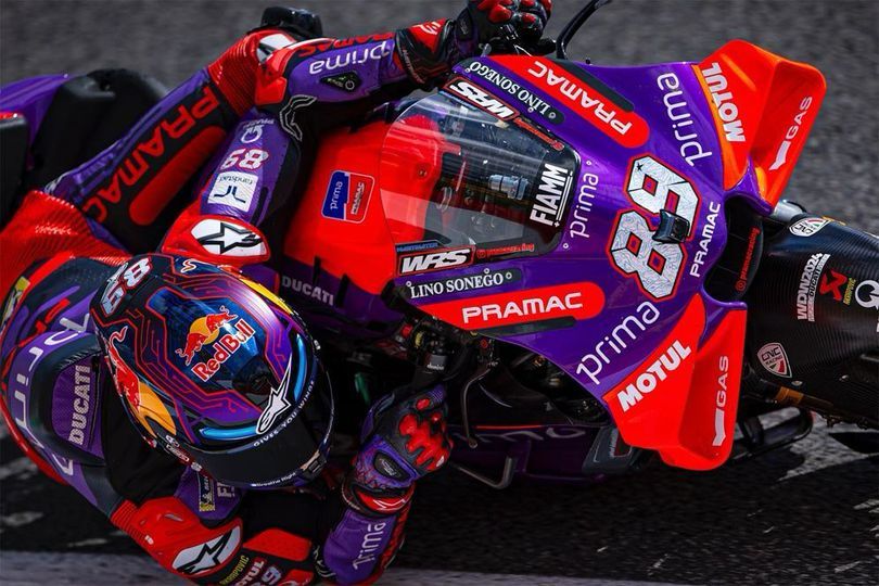 jorge martin menangi sprint race motogp jerman 2024 diikuti oliveira dan bagnaia 76174