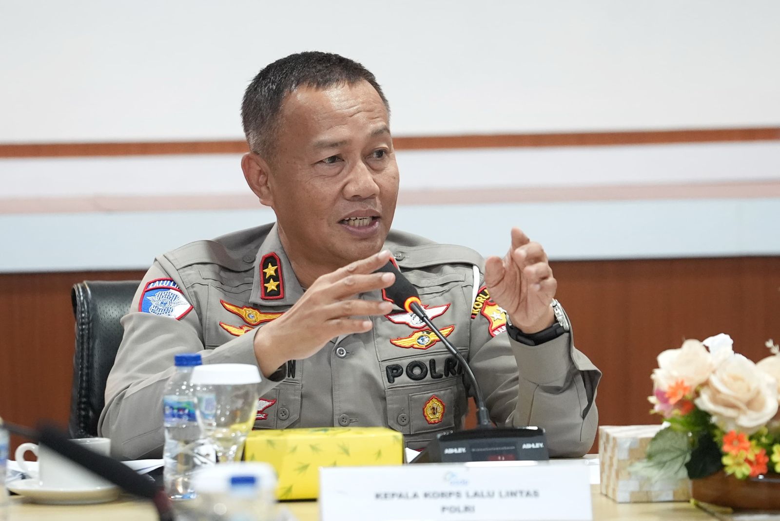 kakorlantas paparkan analisa persiapan pergerakan masyarakat saat nataru 81548
